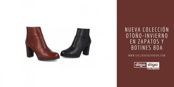 Nueva colección otoño-invierno en zapatos y botines BDA