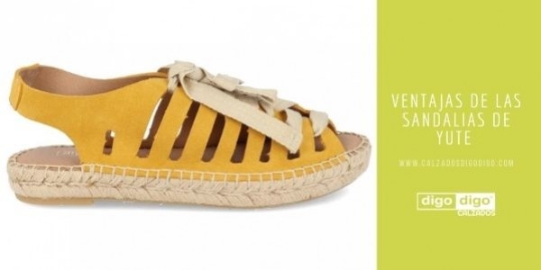 Ventajas de las sandalias de yute